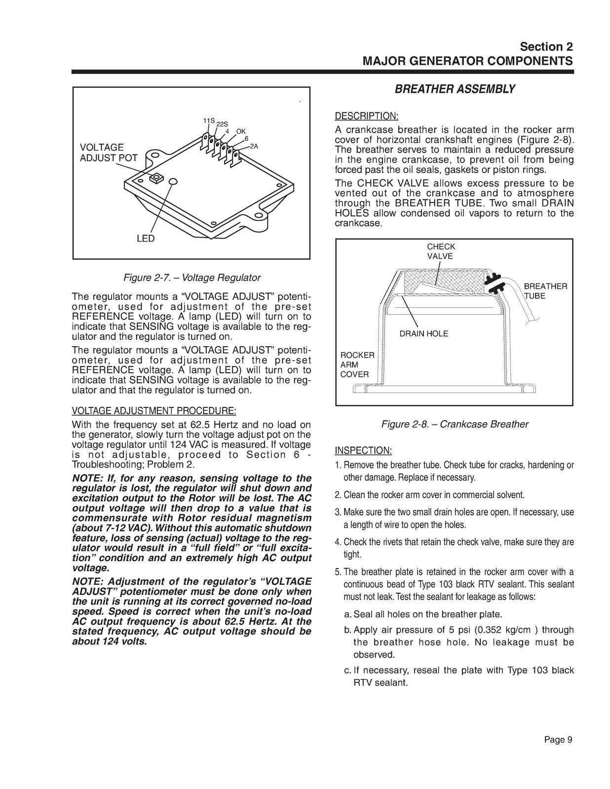 GENERAC QuietPact 40G 40LP Models 4700 4701 4709 Diagnostic Repair Manual