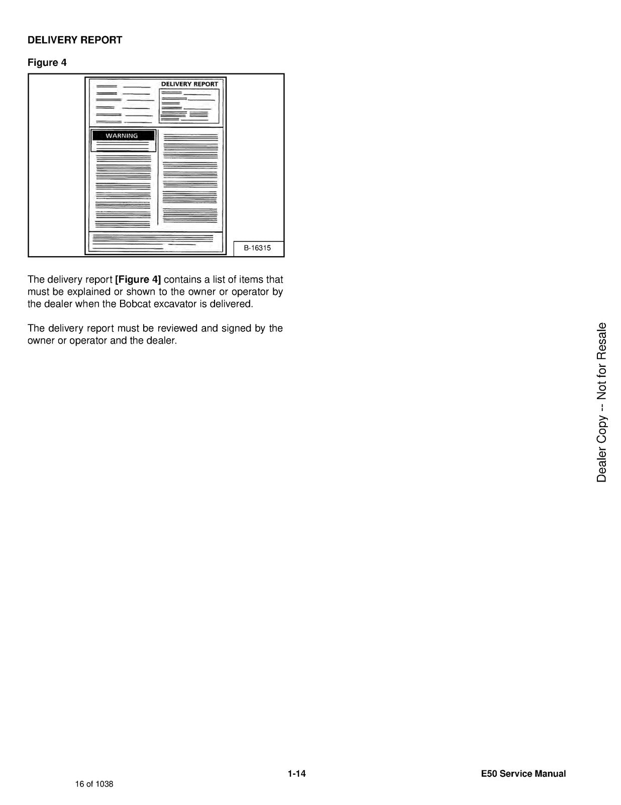 BOBCAT E50 Compact Excavator Service Manual 2019 - BOUND - COVERS - XL FOLDOUTS