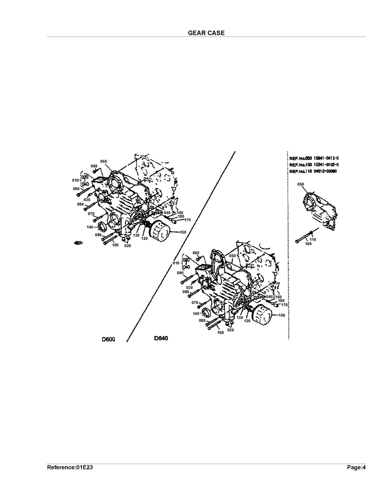 KUBOTA G5200H Parts Manual - STEEL WIRE BOUND - PROTECTIVE COVERS