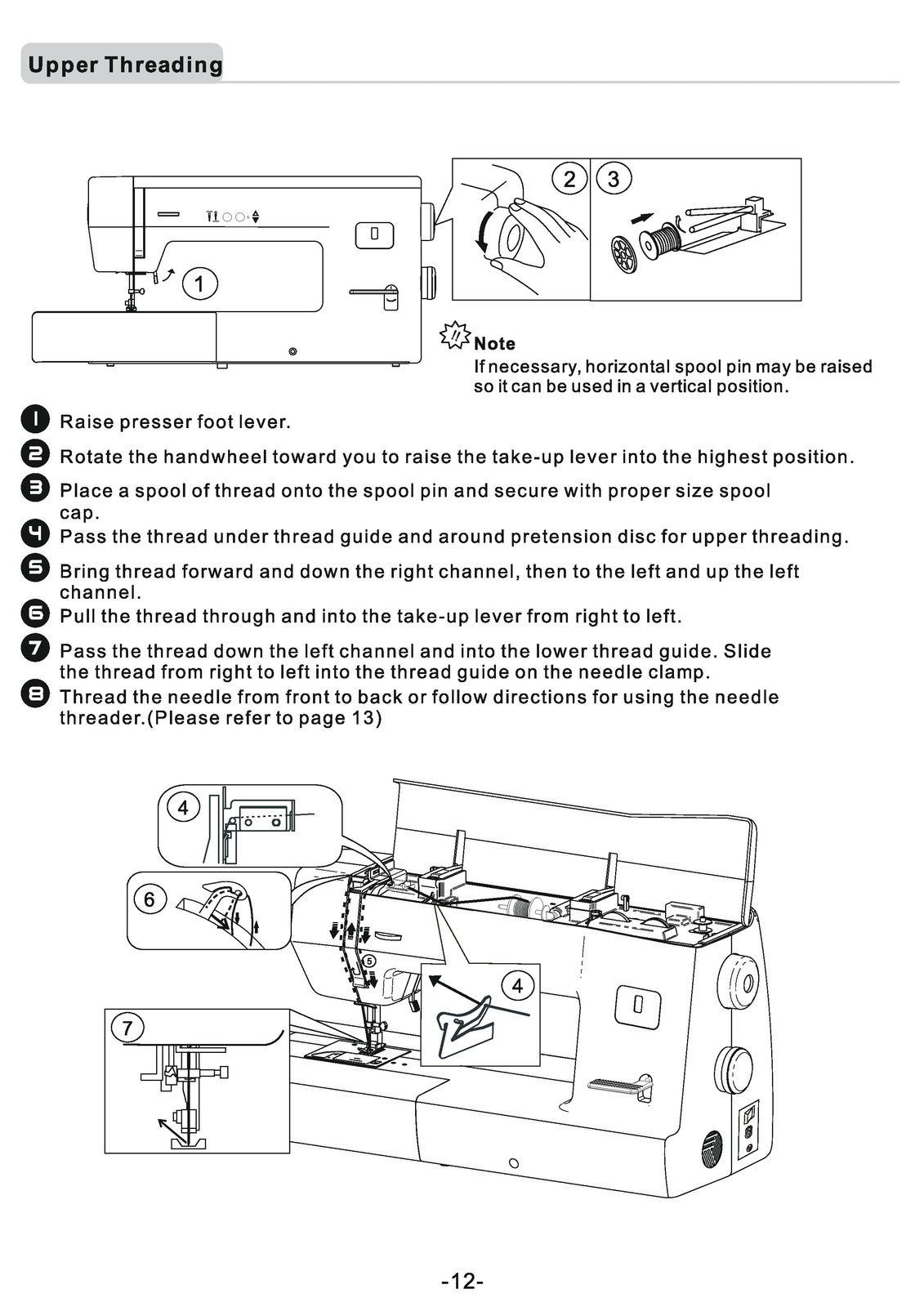 BABY LOCK Jazz II BLMJZ-2 Sewing Machine Instruction Manual - WIRE BOUND