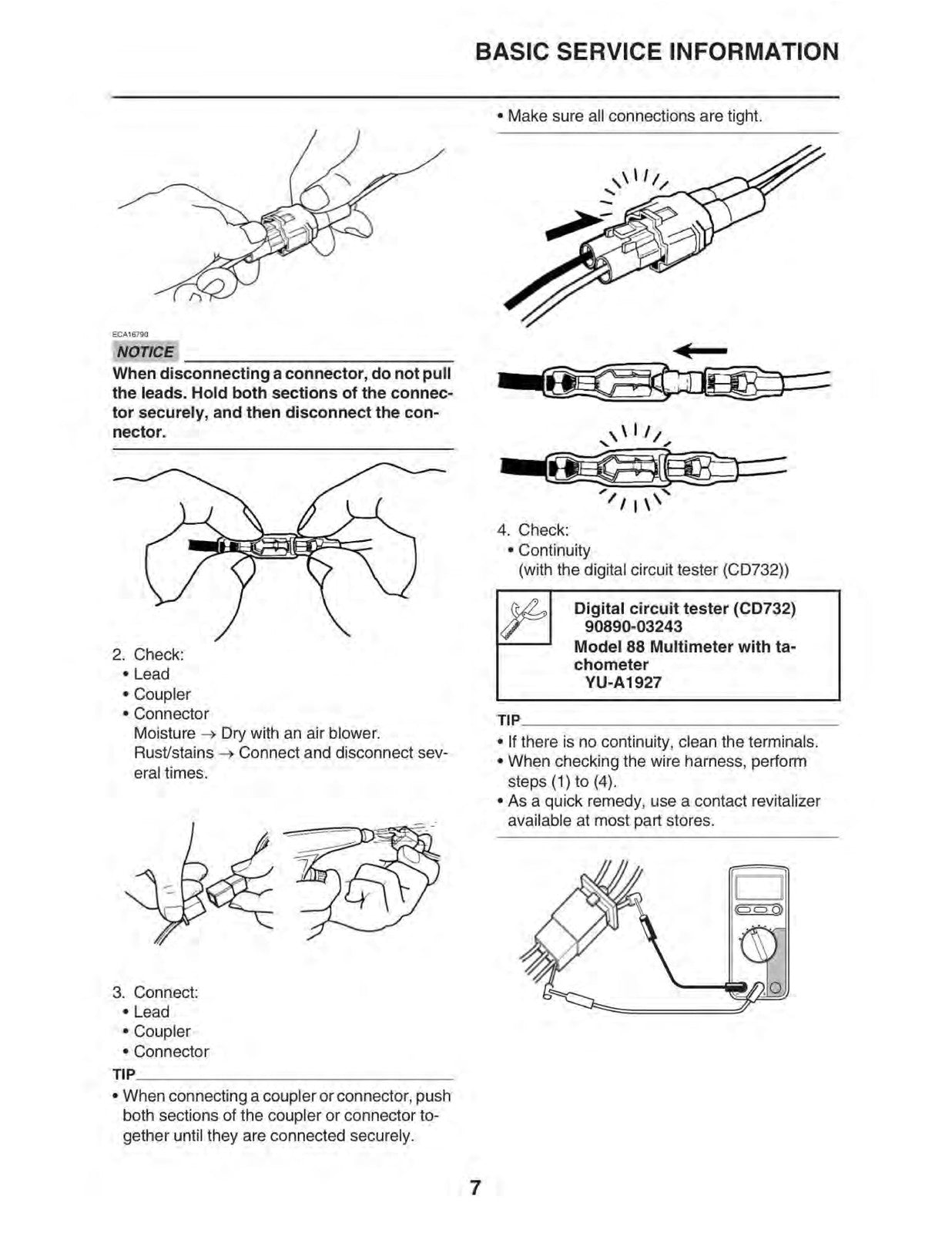 YAMAHA Tracer 900 GT Motorcycle Service Manual 2020 - WIRE BOUND - TOUGH COVERS