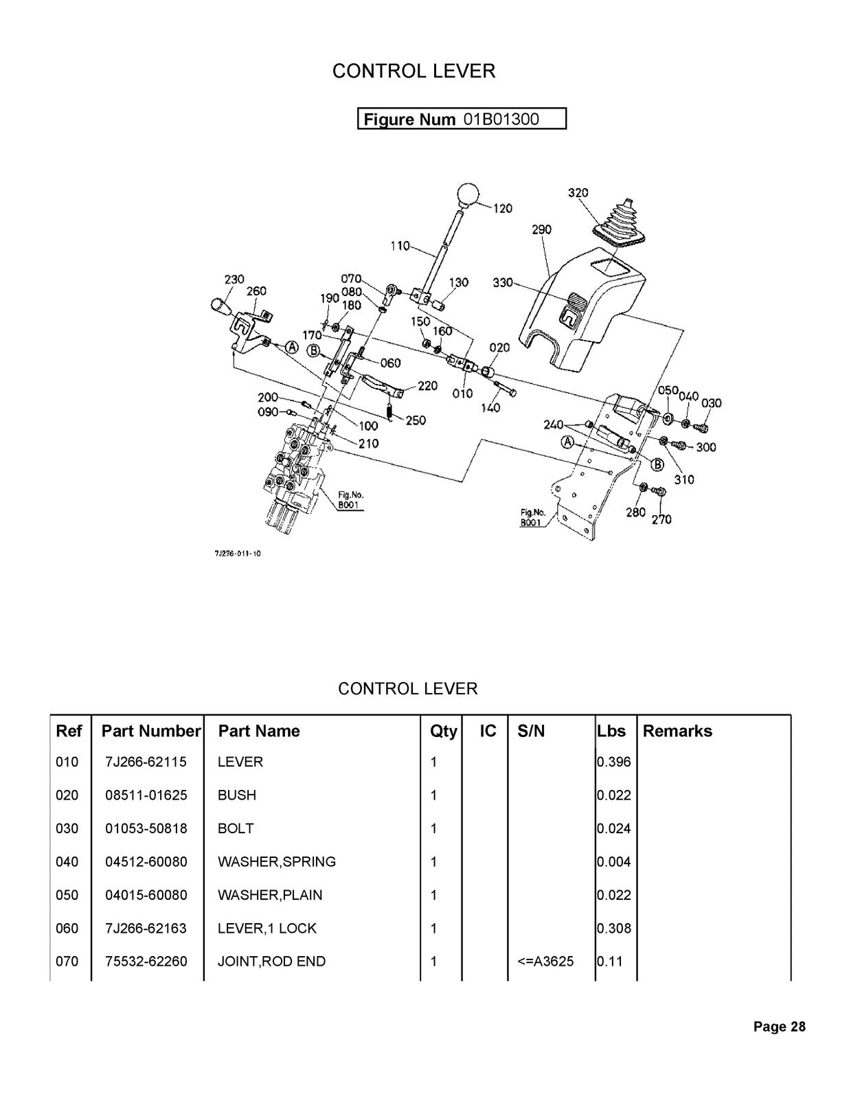 KUBOTA LA844 Loader For MX5100 MX4700 Illustrated Parts List Manual - WIRE BOUND