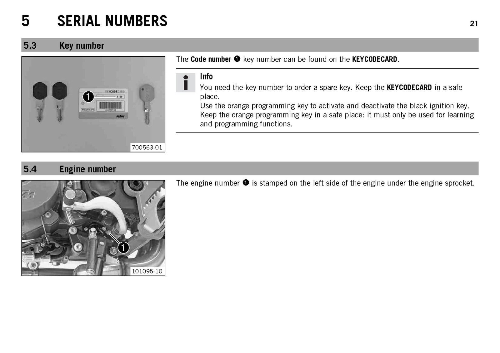 KTM 990 Supermoto R Owners Manual 2013 - STEEL WIRE BOUND - PROTECTIVE COVERS