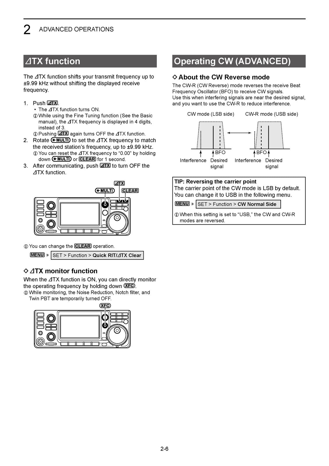 ICOM IC-7300MK2 HF 50MHz Transceiver Advanced & Basic Manual BUNDLE - WIRE BOUND