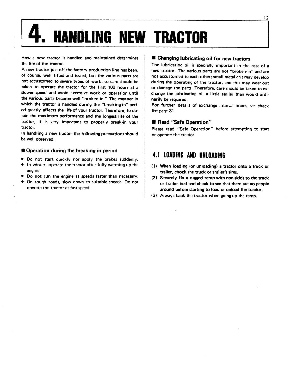 KUBOTA B6200HST B7200HST Workshop & Operators Manual BUNDLE - WIRE BOUND