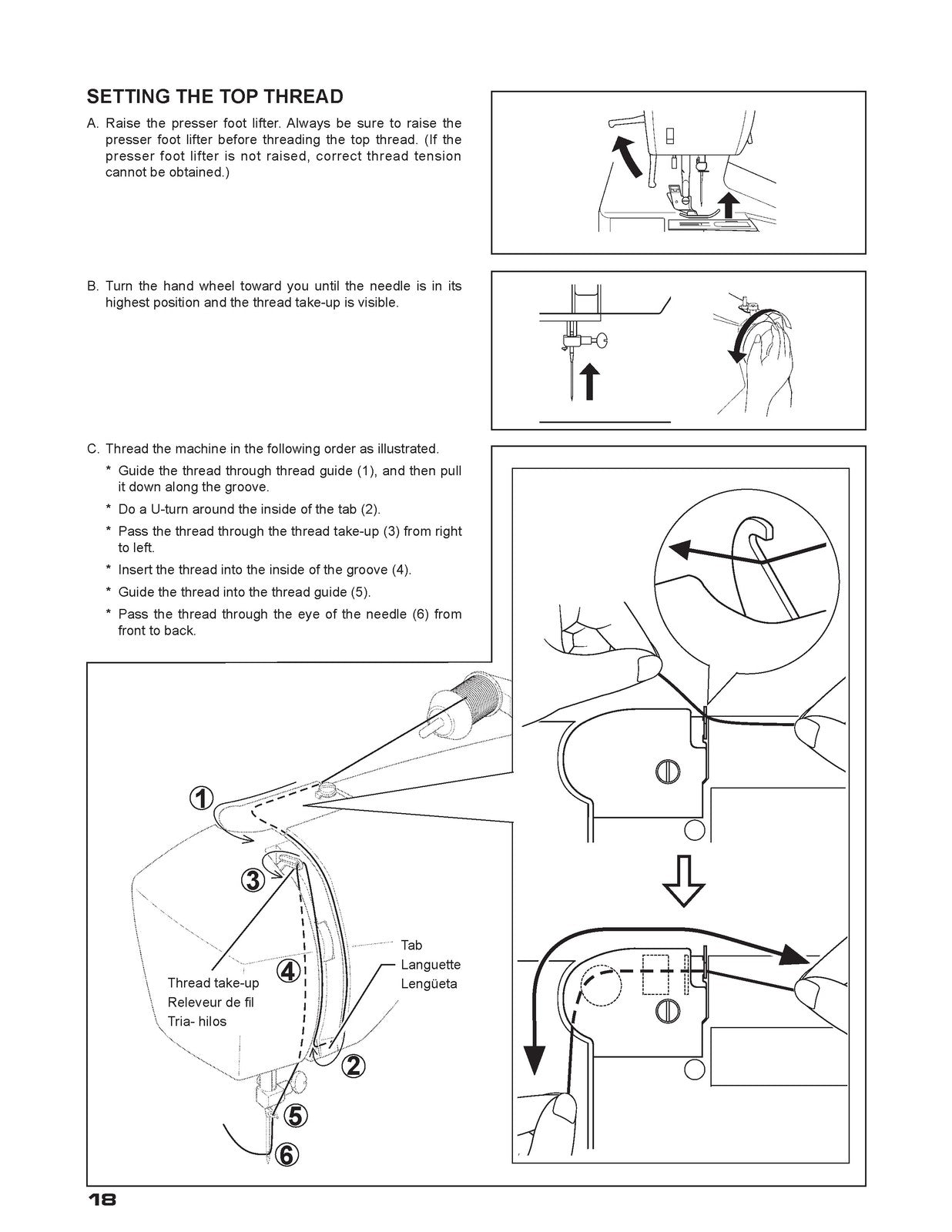 SINGER Futura CE-250 CE-350 Embroidery Machine Instruction Manual - WIRE BOUND