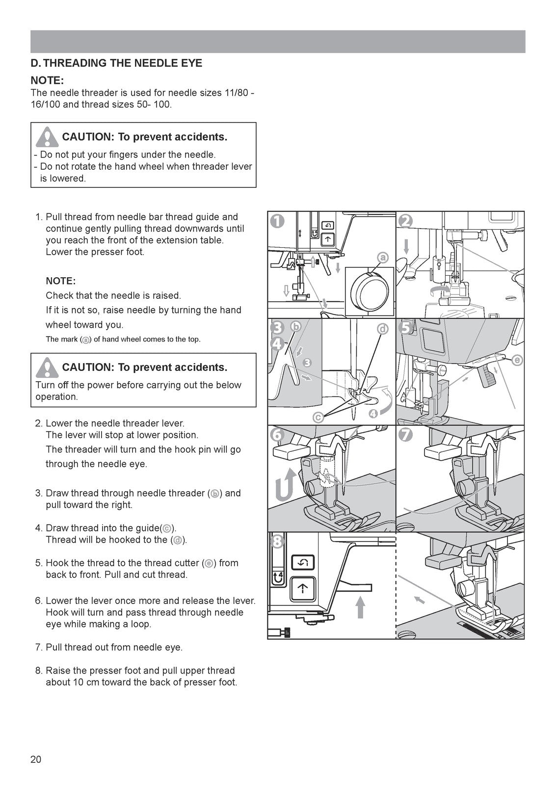 EVER SEWN Sparrow QE Sewing Machine Instruction Manual - WIRE BOUND - COVERS