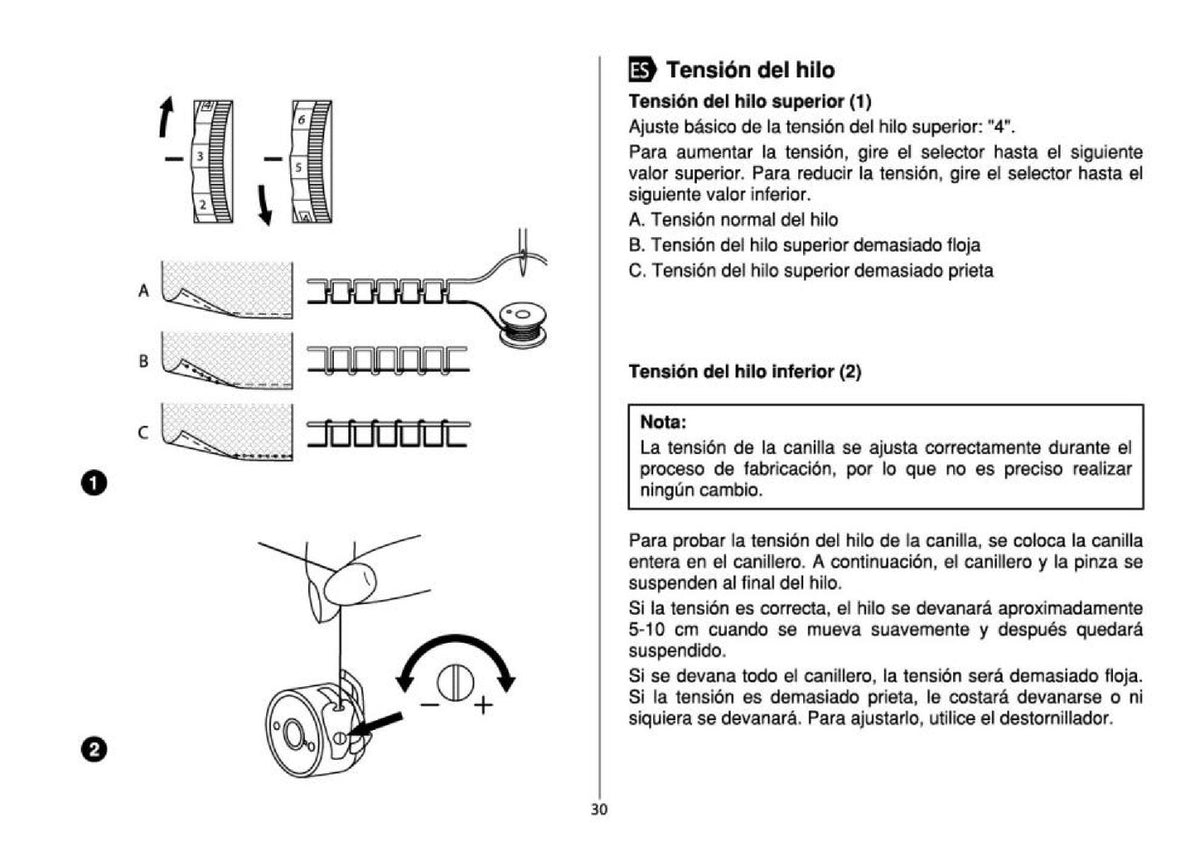 ALFA Practik 5 Sewing Machine Instruction Manual - WIRE BOUND - TOUGH COVERS