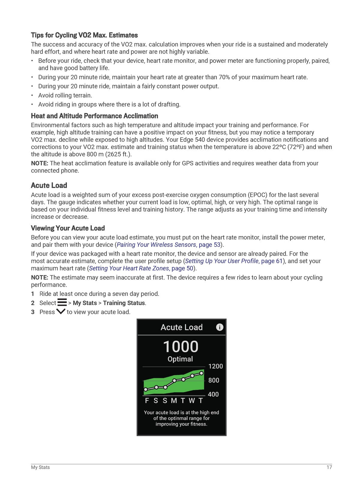 GARMIN Edge 540 Owners Manual 2023 - STEEL WIRE BOUND - PROTECTIVE COVERS