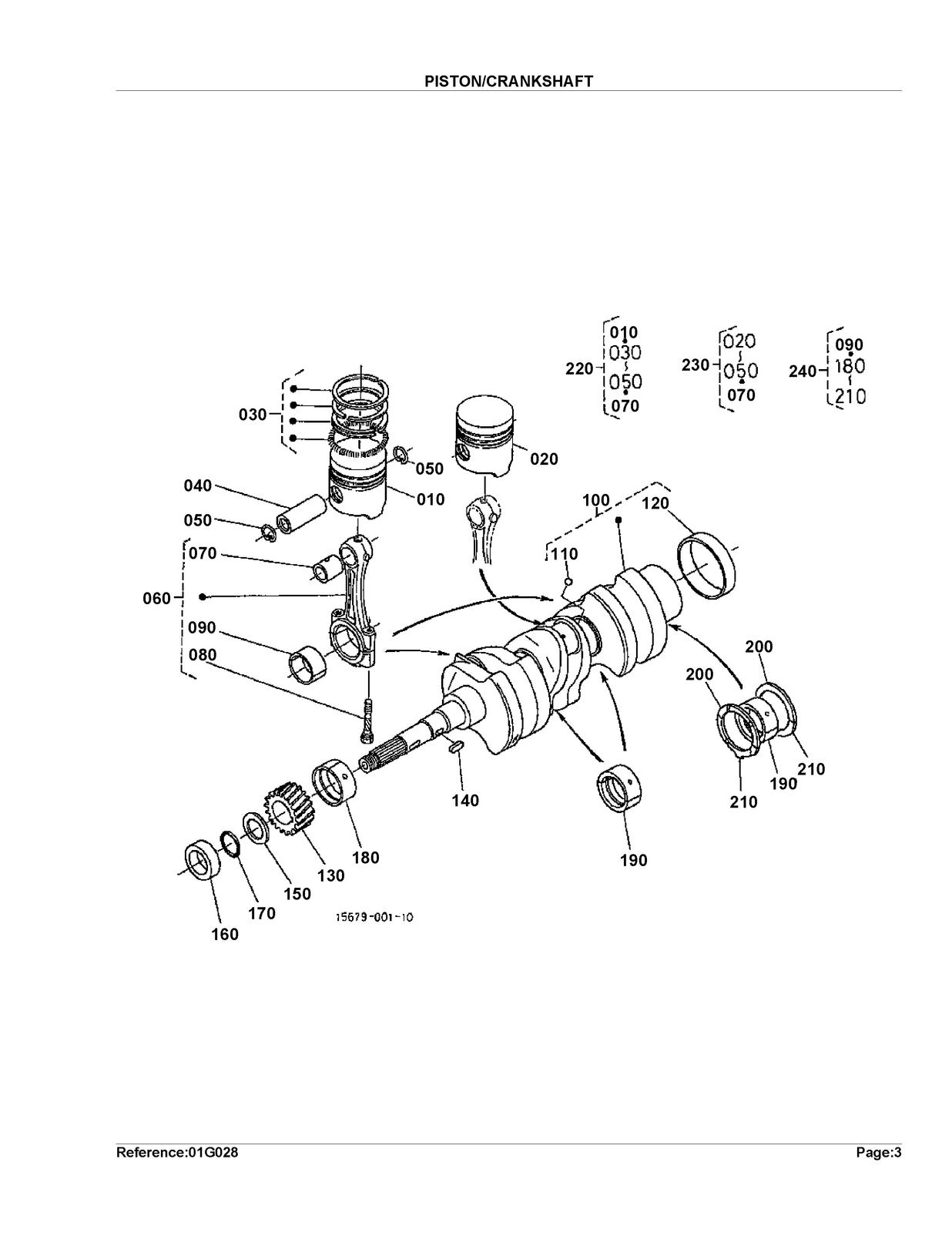 ISEKI F2100 Tractor Illustrated Parts List Manual - WIRE BOUND - TOUGH COVERS