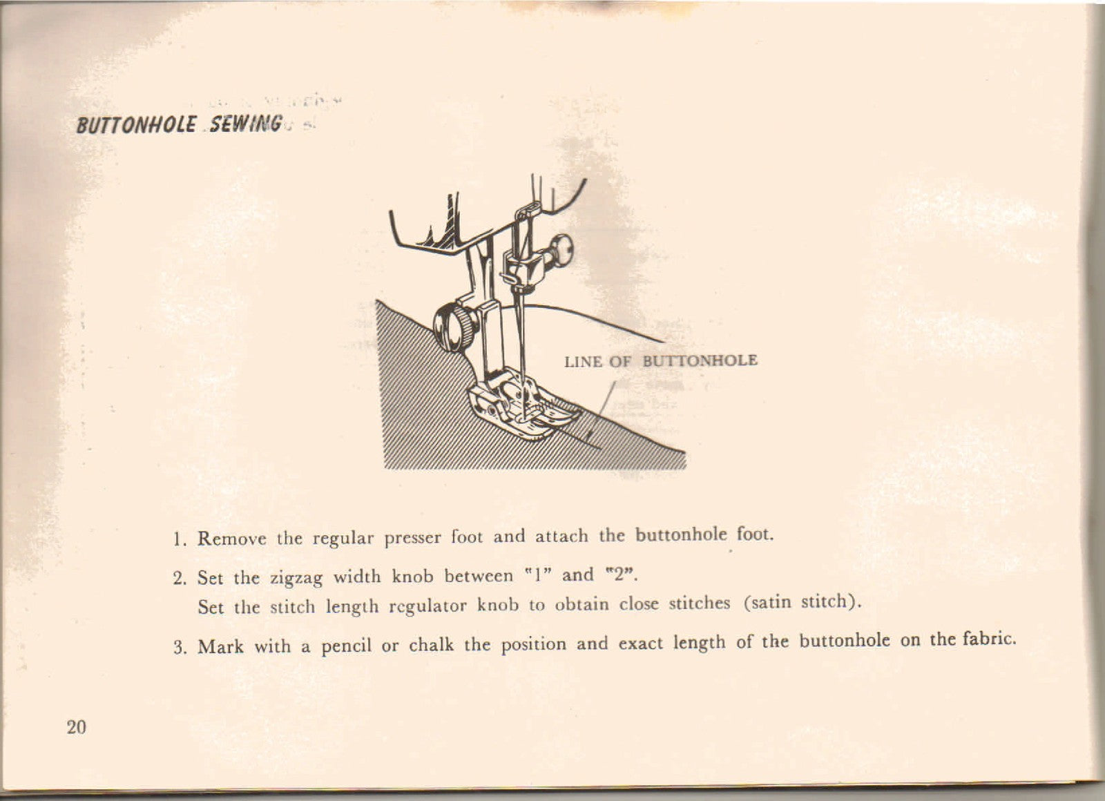 WINFIELD FW161 Sewing Machine Instruction Manual - WIRE BOUND - TOUGH COVERS