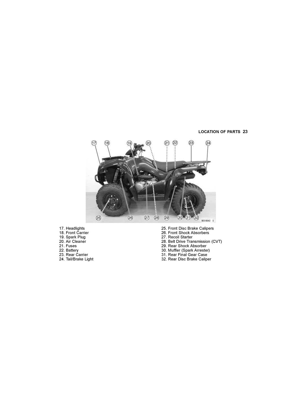 KAWASAKI Brute Force 300 ATV Owners Manual 2015 - WIRE BOUND - TOUGH COVERS