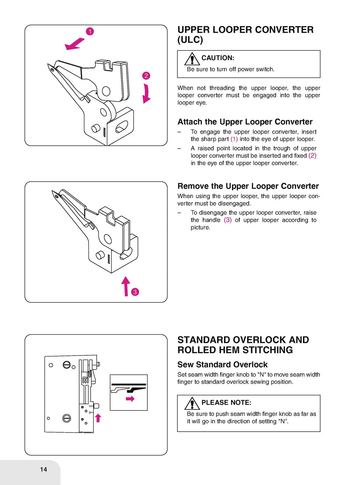 BERNINA Bernette B44 FunLock Overlocker User Manual - WIRE BOUND - TOUGH COVERS