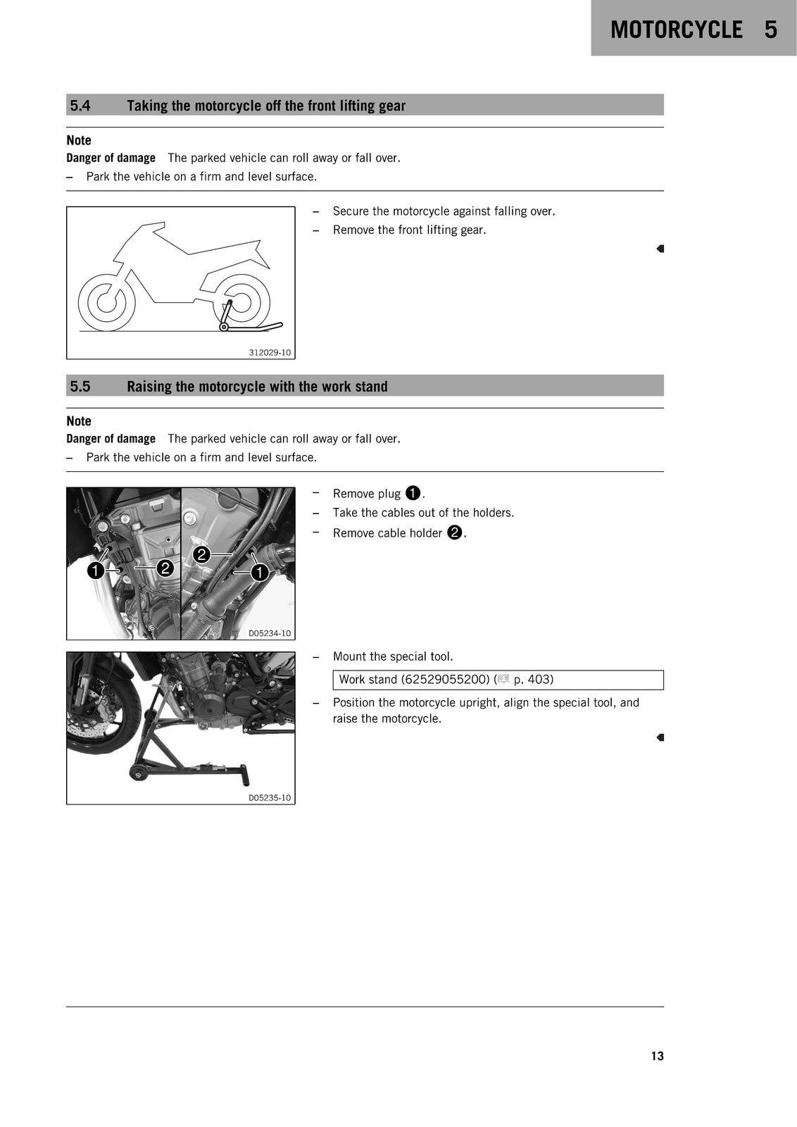 KTM 790 Duke Service Repair Manual 2018 - STEEL WIRE BOUND - PROTECTIVE COVERS