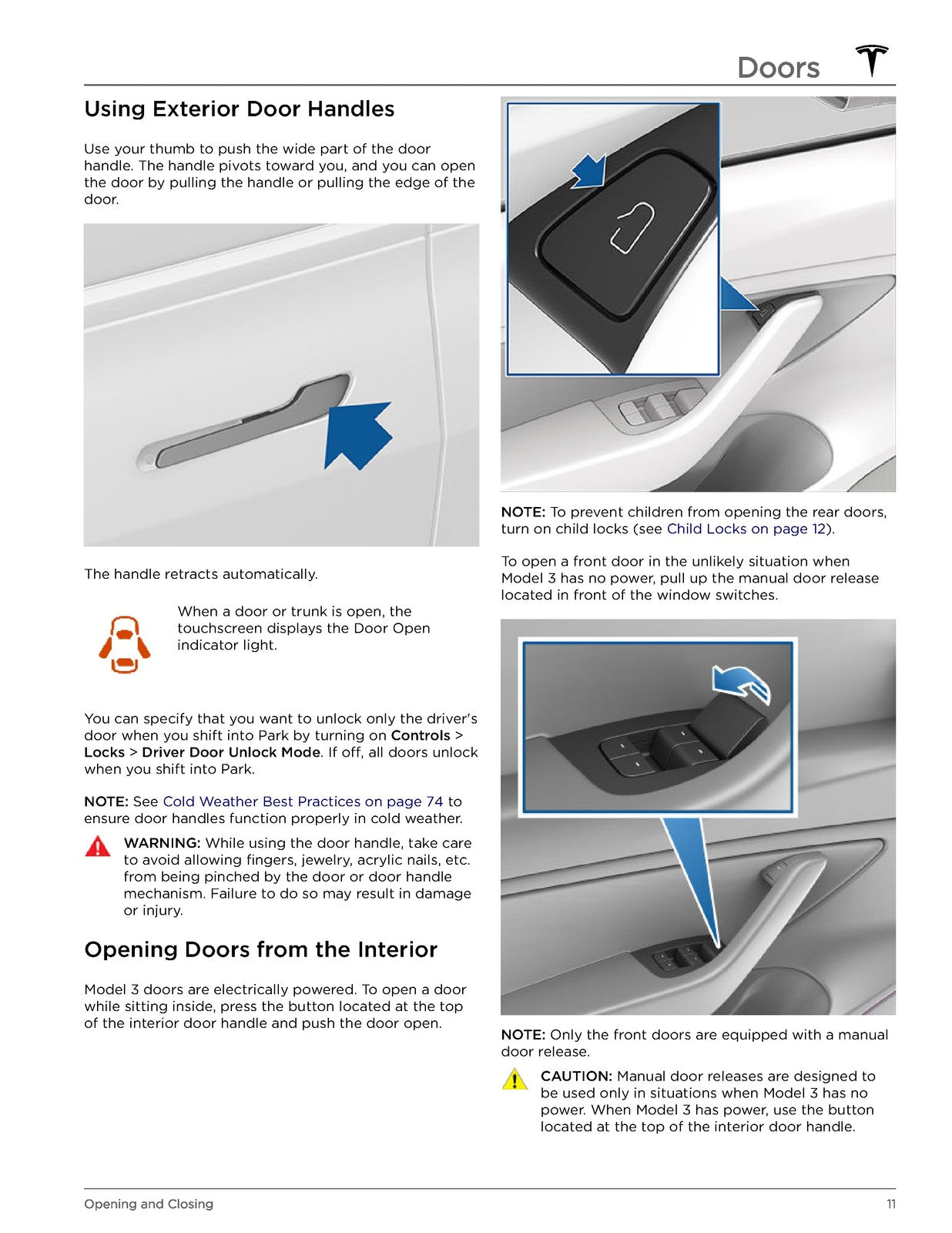 TESLA Model 3 Owners Manual 2022 - STEEL WIRE BOUND - PROTECTIVE COVERS