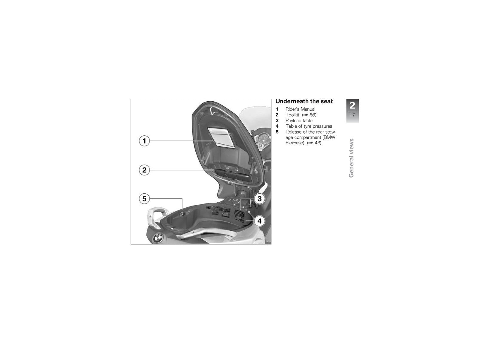 BMW C600 Sport Maxi-Scooter Riders Manual EU Model - WIRE BOUND - TOUGH COVERS