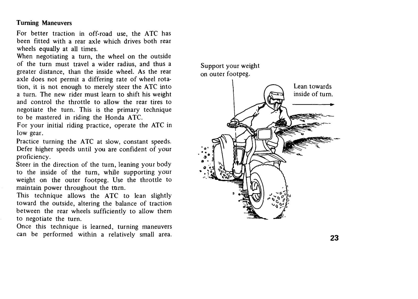 HONDA ATC200S Three-Wheeler Owners Manual 1985 - STEEL WIRE BOUND - TOUGH COVERS