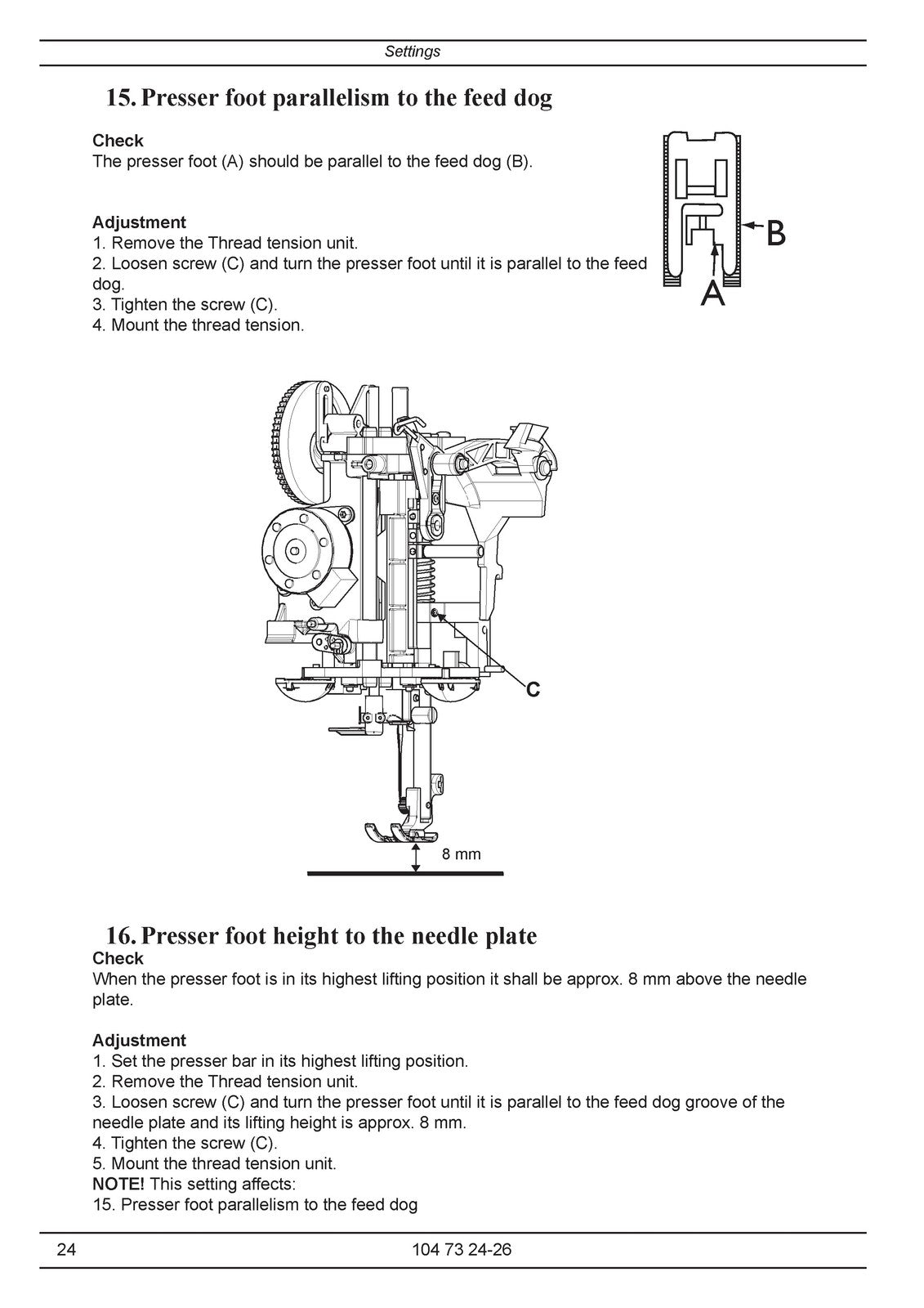 HUSQVARNA VIKING Opal 650 670 690Q Tribute 145C Service Manual - WIRE BOUND