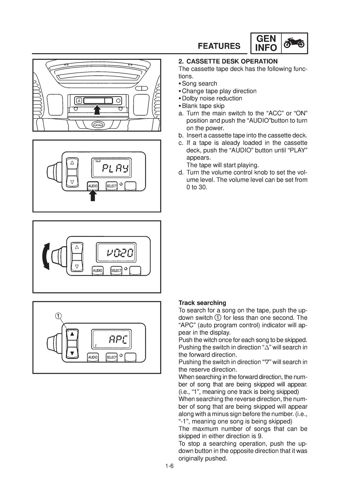 YAMAHA XVZ1300TF Royal Star Service Manual 1999 - BOUND - COVERS - XL FOLDOUTS