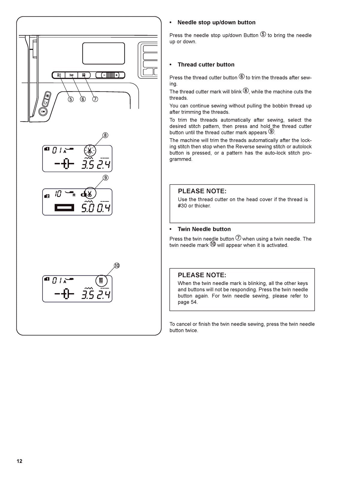 BERNINA Bernette B38 Yaya Han Instruction Manual - WIRE BOUND - TOUGH COVERS