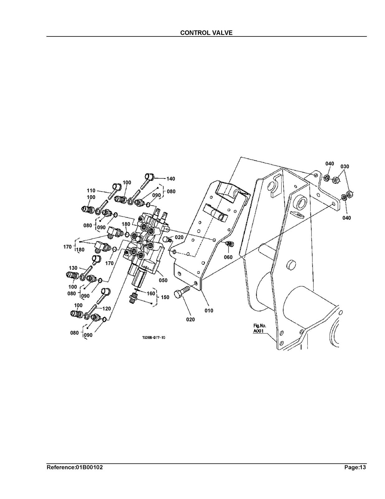 KUBOTA LA853 Front Loader Illustrated Parts List Manual - WIRE BOUND - COVERS