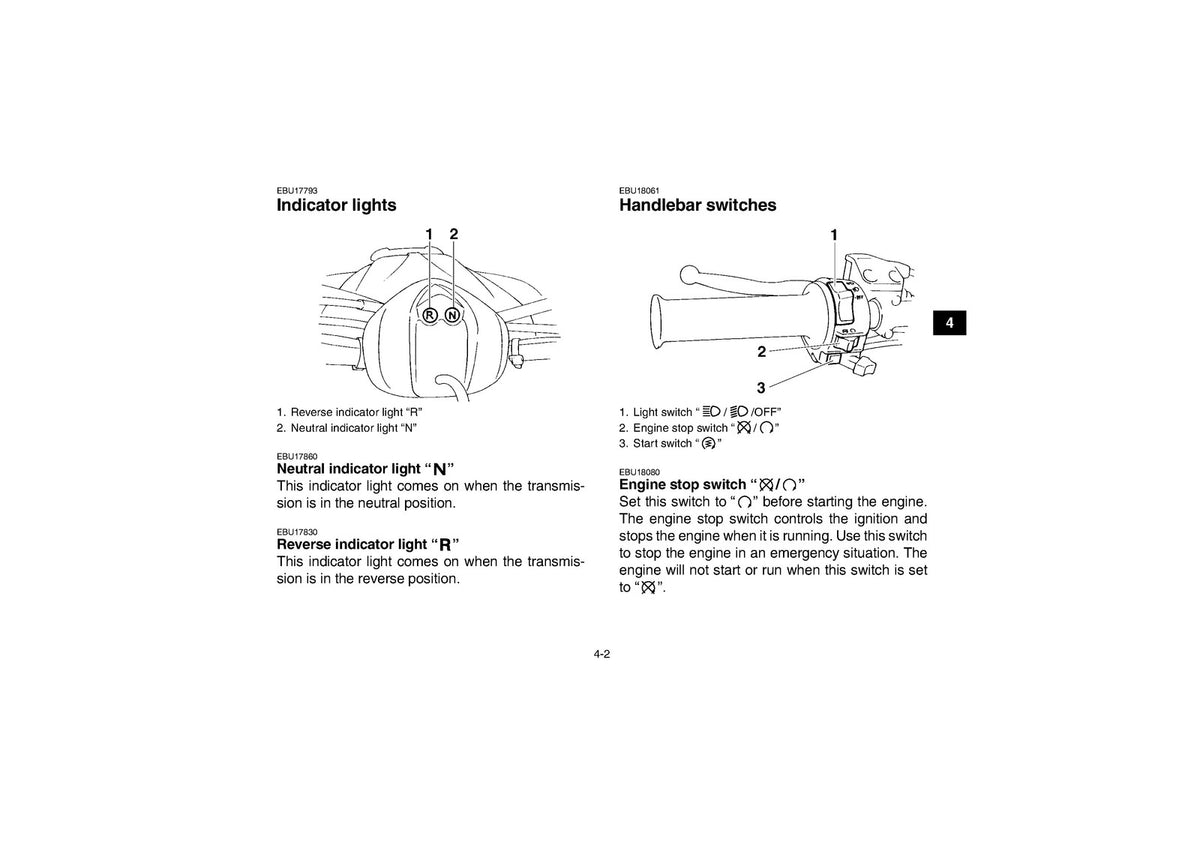 YAMAHA YFM35RA YFM350RA ATV Owners Manual - STEEL WIRE BOUND - PROTECTIVE COVERS