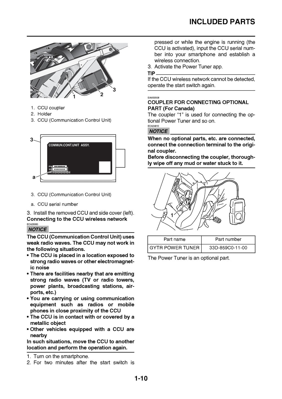 YAMAHA WR250F WR250FP Owners Manual 2023 - BOUND - COVERS - XL FOLDOUT PAGES