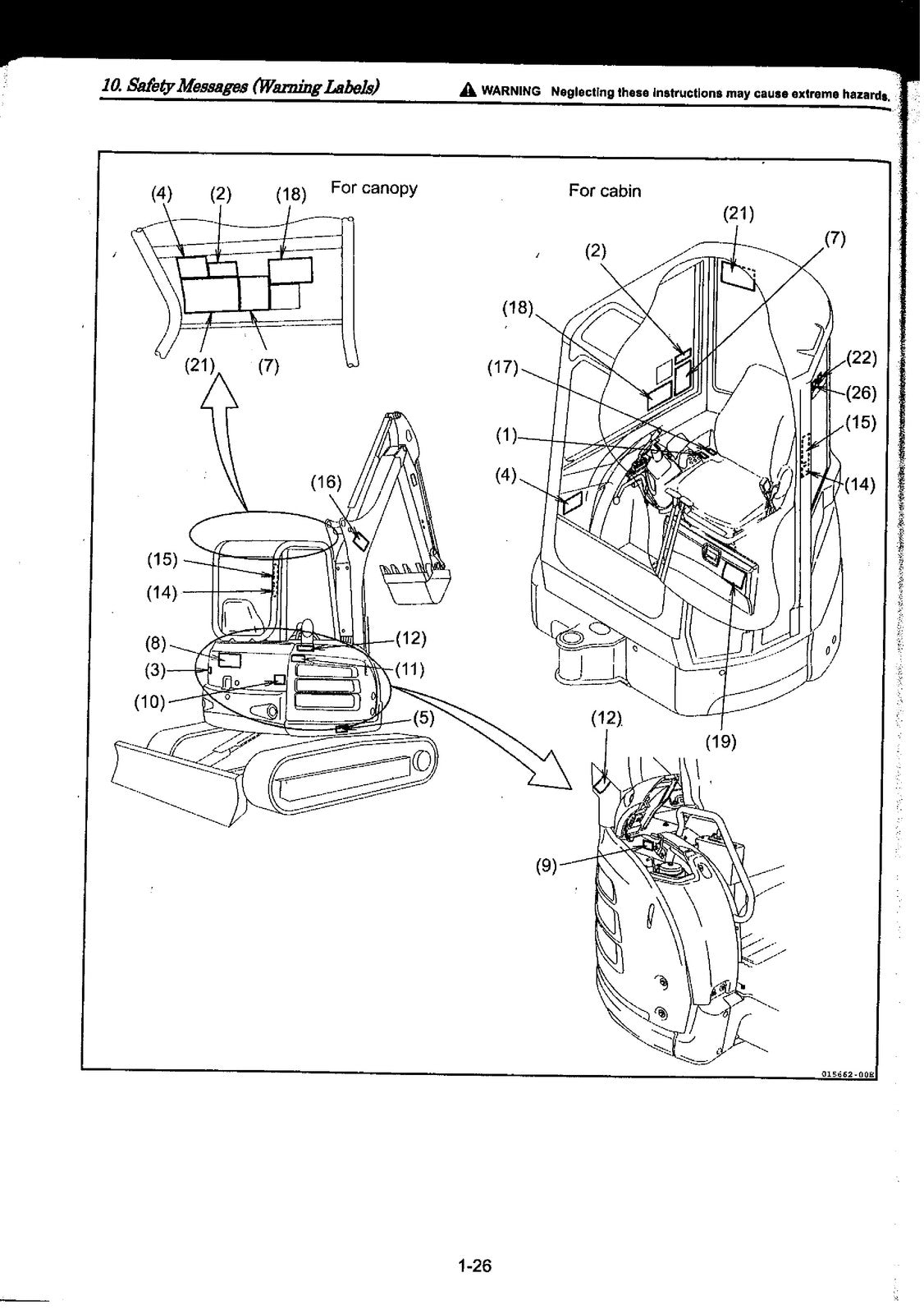 YANMAR ViO27-5B  ViO35-5B Excavator Operators Manual - WIRE BOUND - COVERS