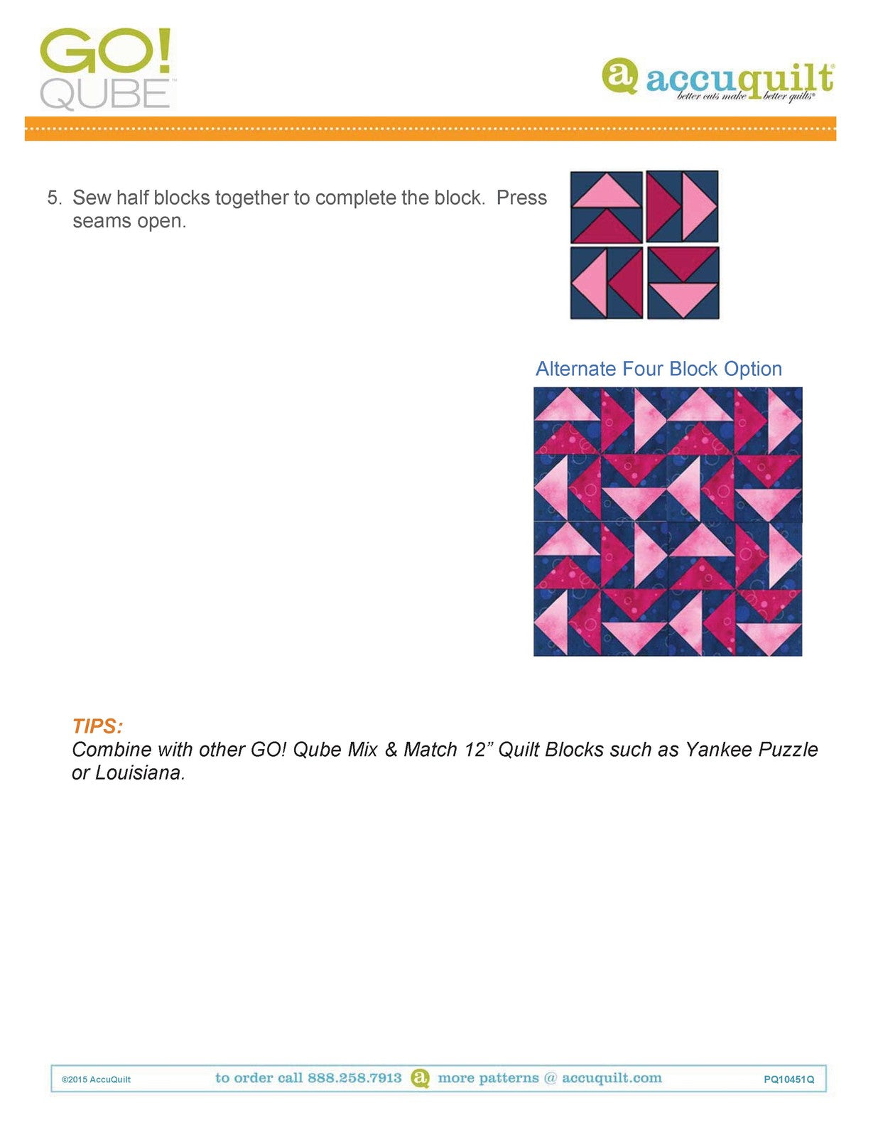 ACCUQUILT Go Qube 12" Blocks - STEEL WIRE BOUND - PROTECTIVE COVERS