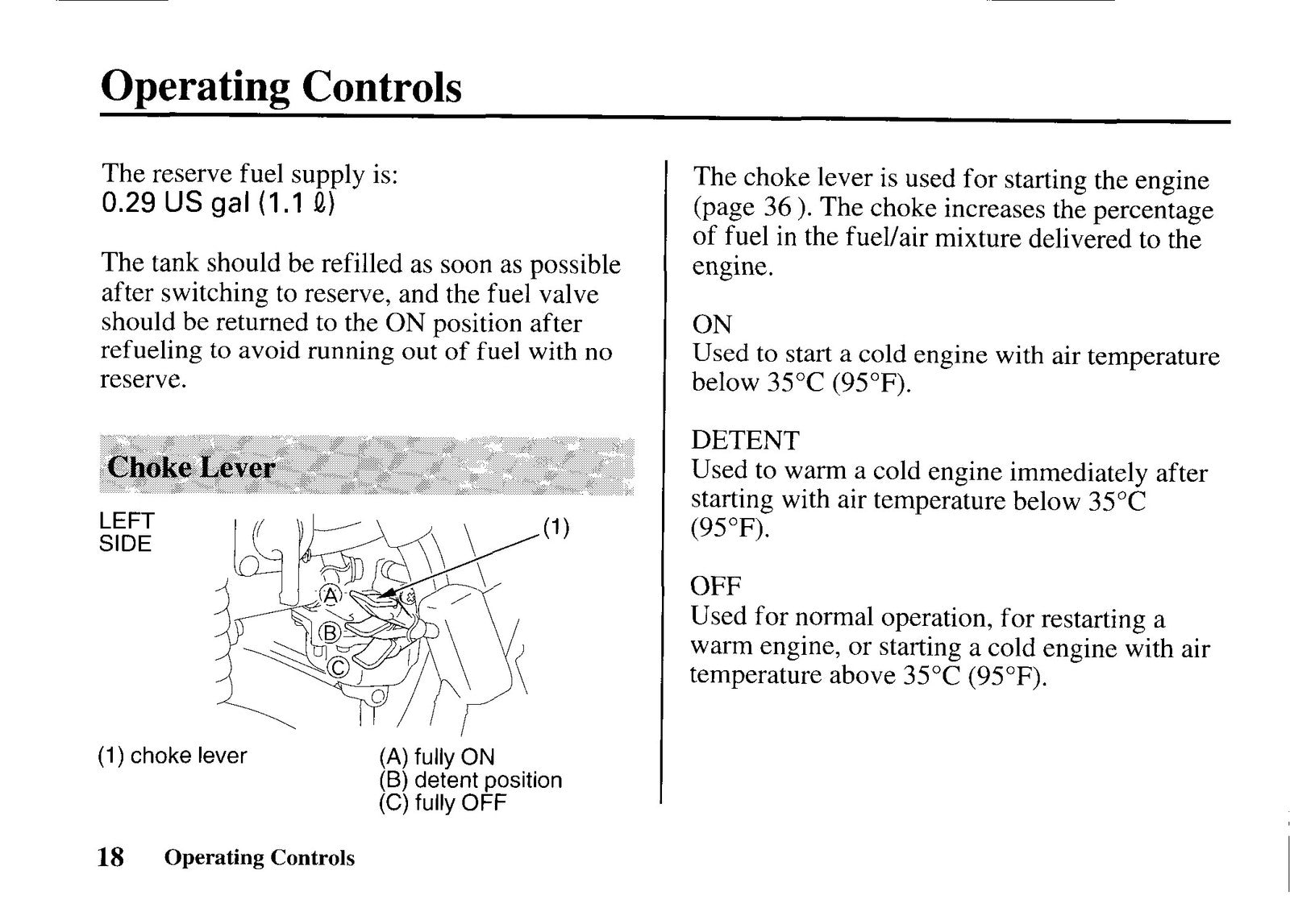 HONDA CRF100F Owners Manual 2004 - STEEL WIRE BOUND - PROTECTIVE COVERS