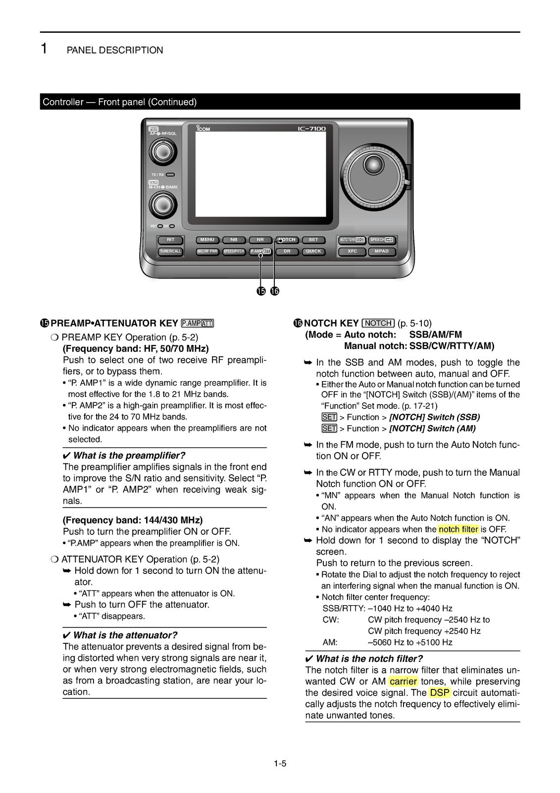ICOM IC-7100 HF VHF UHF All Mode Transceiver Full Manual - WIRE BOUND - COVERS