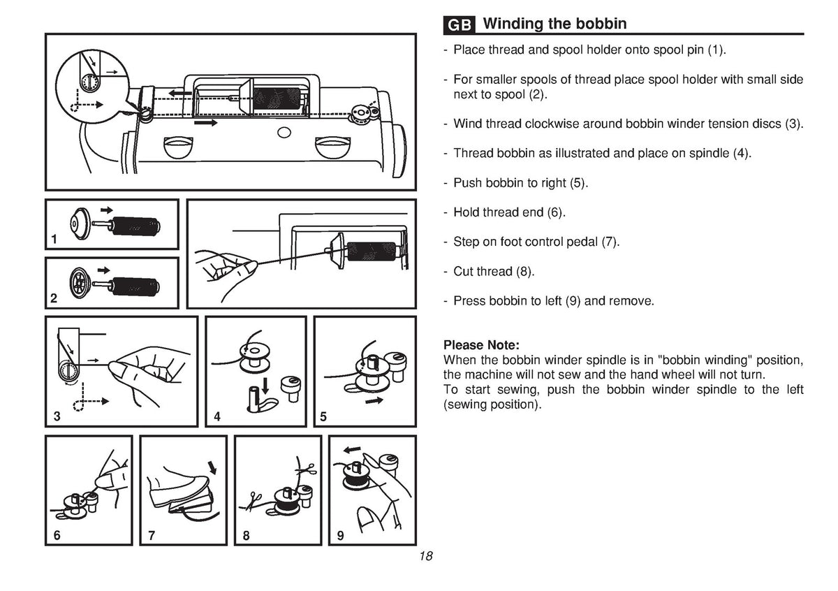 ANSONIC 809 Sewing Machine Instruction Manual - STEEL WIRE BOUND - TOUGH COVERS