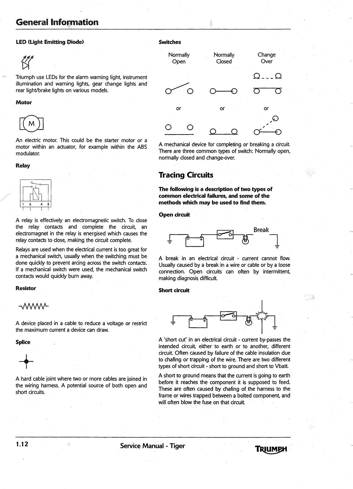 TRIUMPH Tiger 1050 Workshop Manual 2006 - STEEL WIRE BOUND - PROTECTIVE COVERS