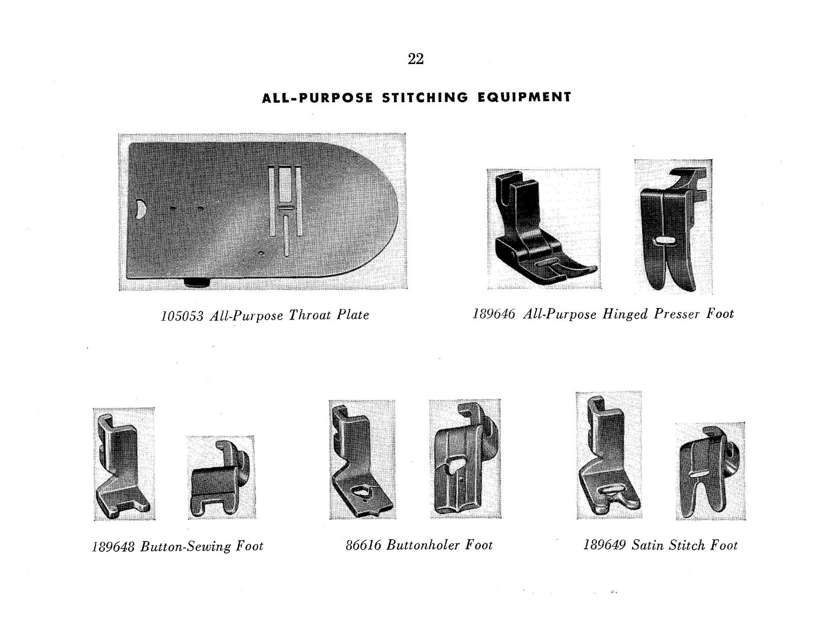SINGER 206K25 Sewing Machine Instruction Manual 1952 - WIRE BOUND - TOUGH COVERS