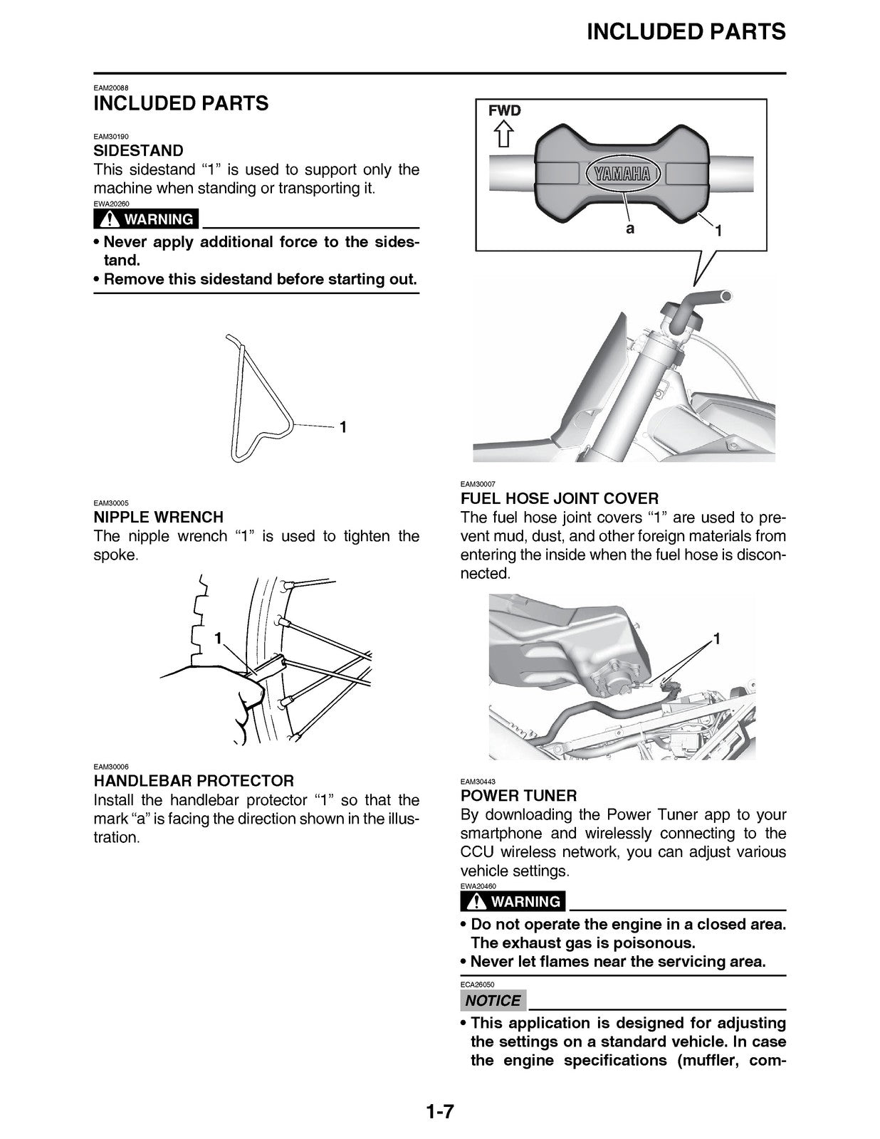 YAMAHA YZ450F YZ450FP Owners Service Manual 2023 - BOUND - COVERS - XL FOLDOUTS