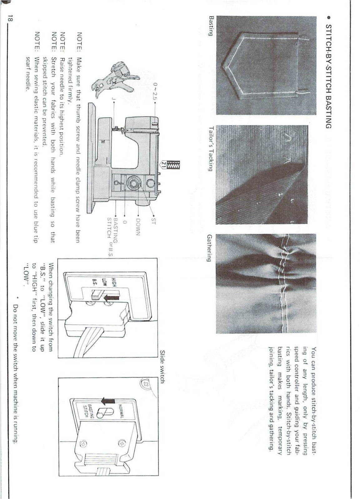 NEW HOME XI-II Accessories Instruction Book Manual - WIRE BOUND - TOUGH COVERS