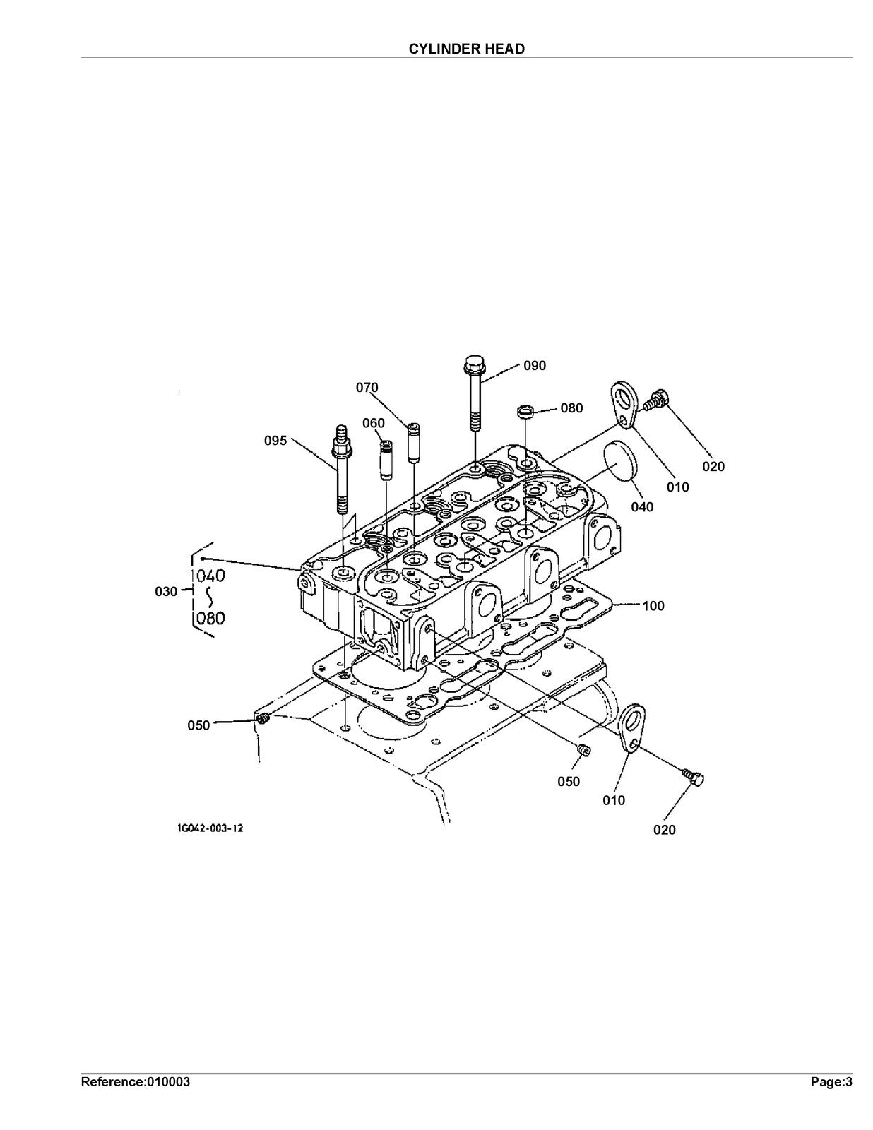 ISEKI F2260 Tractor Illustrated Parts List Manual - WIRE BOUND - TOUGH COVERS