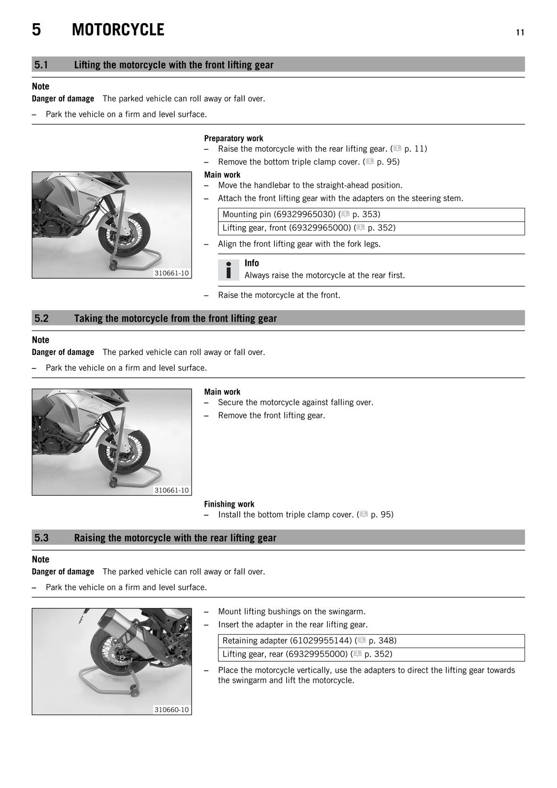 KTM 1290 Super Adventure Service Repair Manual 2016 - WIRE BOUND - TOUGH COVERS