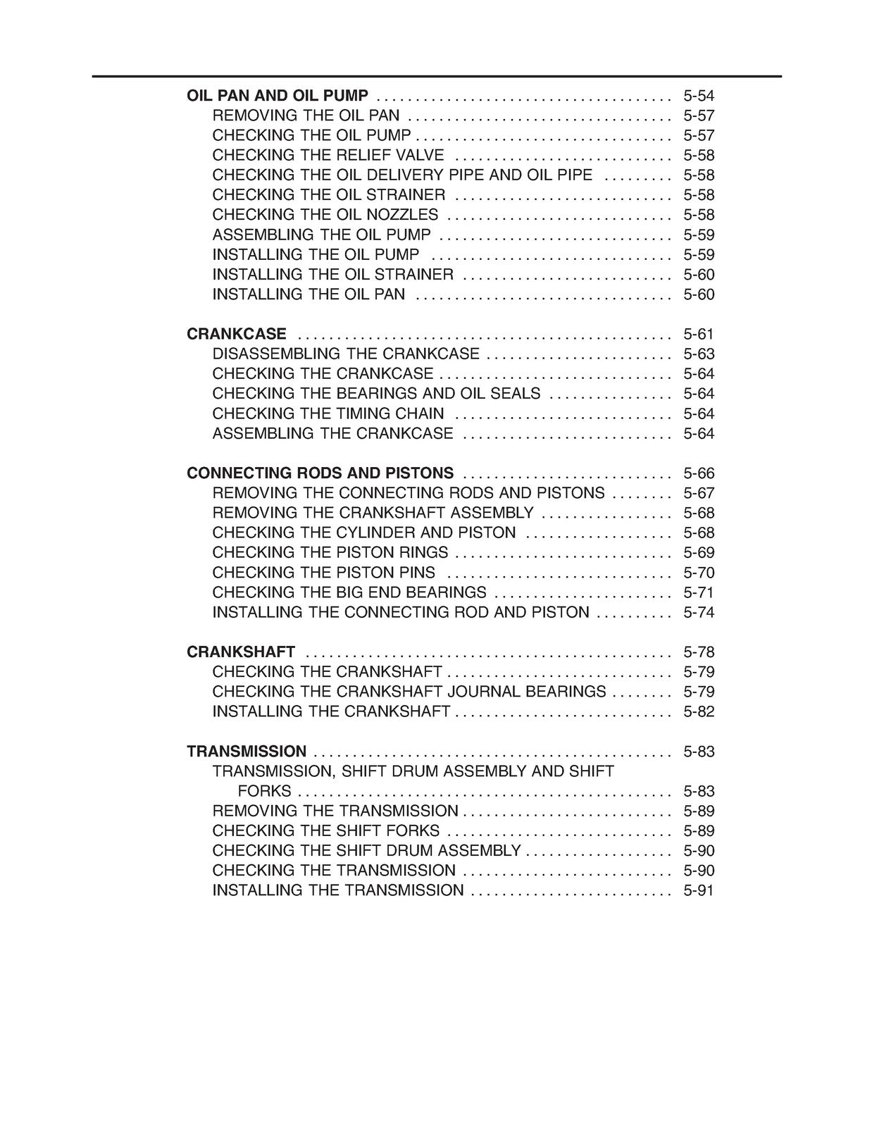 YAMAHA YZF-R6R YZF-R6SR YZF-R6RC YZF-R6SRC Service Manual 2002, FOLDOUTS