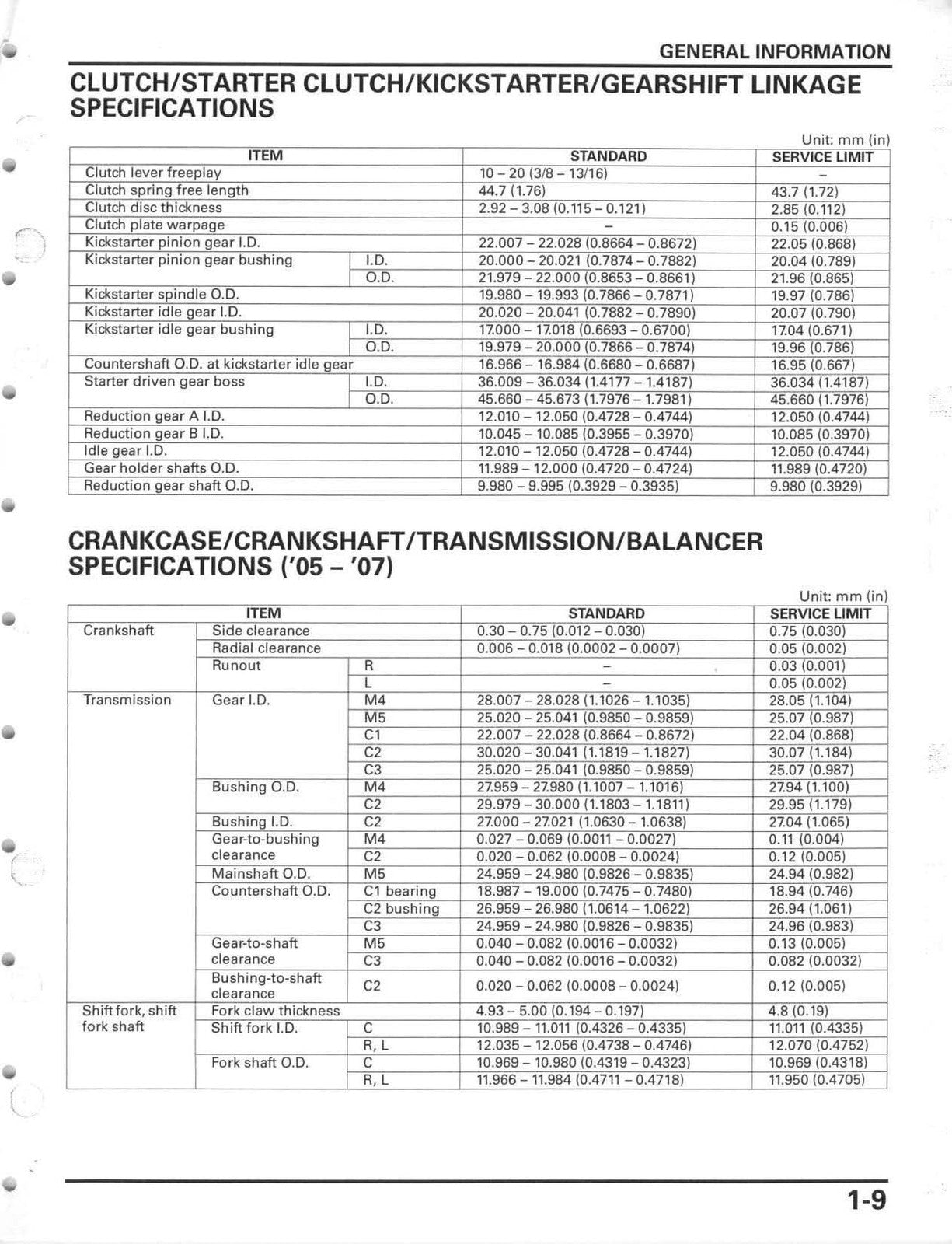 HONDA CRF450X Motorcycle Service Manual 2005-2012 - WIRE BOUND - TOUGH COVERS
