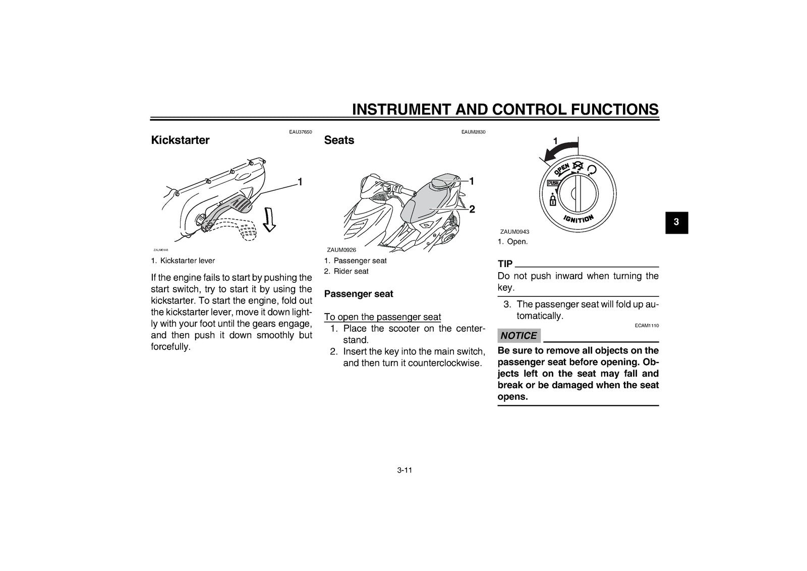 YAMAHA NS50 NS50N Scooter Owners Manual 2012 - STEEL WIRE BOUND - TOUGH COVERS