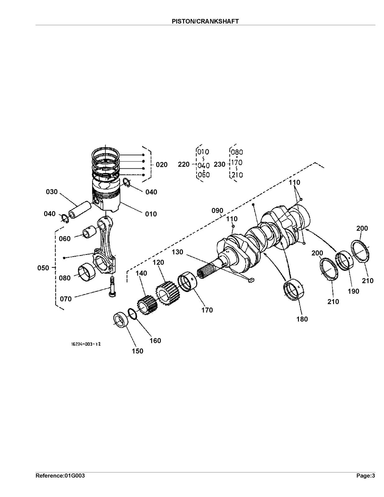 KUBOTA FZ2100 Parts Manual - STEEL WIRE BOUND - PROTECTIVE COVERS