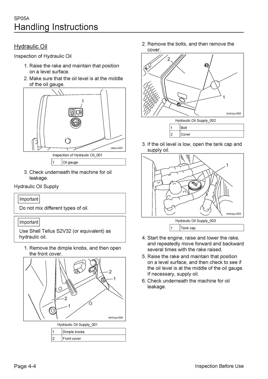 BARONESS SP05A Bunker Rake Operator Manual - STEEL WIRE BOUND - TOUGH COVERS