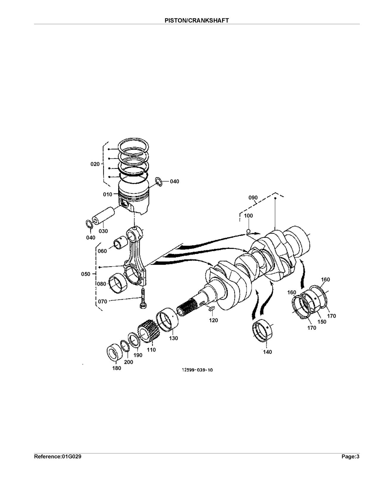KUBOTA G2000S Parts Manual - STEEL WIRE BOUND - PROTECTIVE COVERS