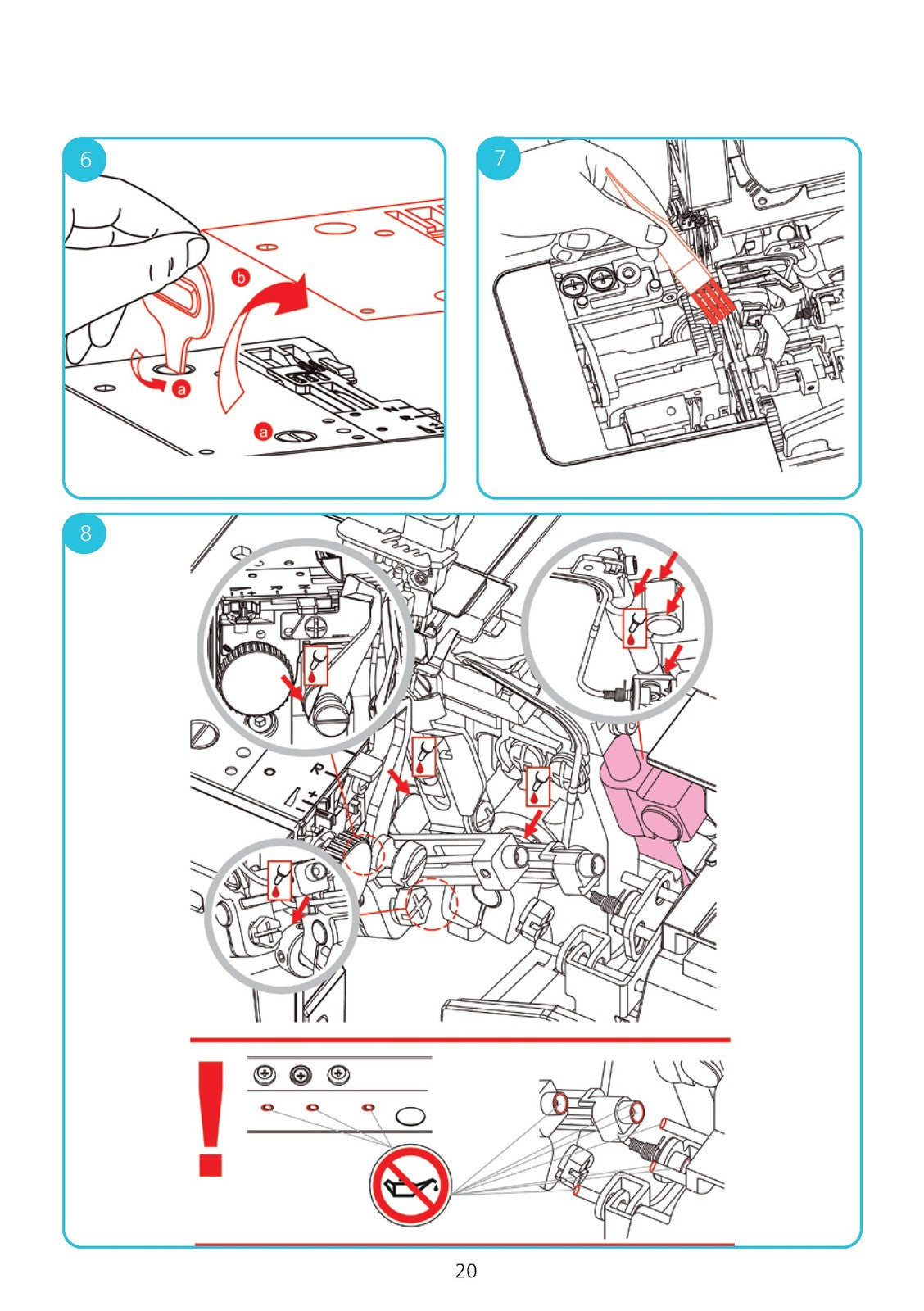 BERNINA Bernette B68 Maker Quick Start Guide Manual - WIRE BOUND - TOUGH COVERS