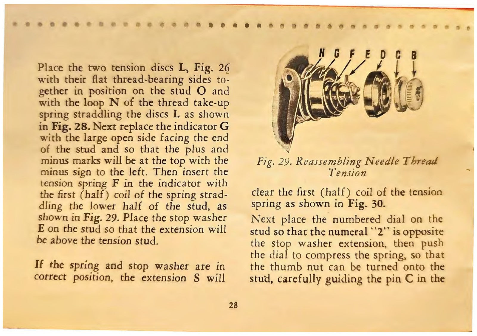 SINGER 99 Sewing Machine Instruction Manual 1957 - WIRE BOUND - TOUGH COVERS