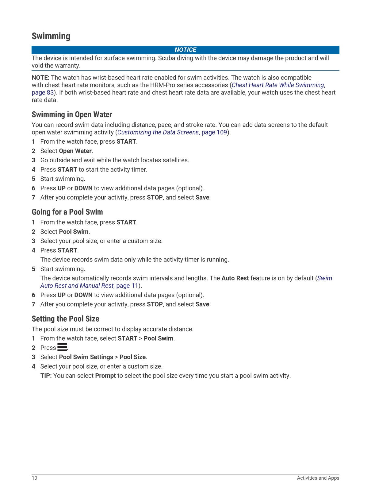 GARMIN Forerunner 955 Owners Manual - STEEL WIRE BOUND - PROTECTIVE COVERS