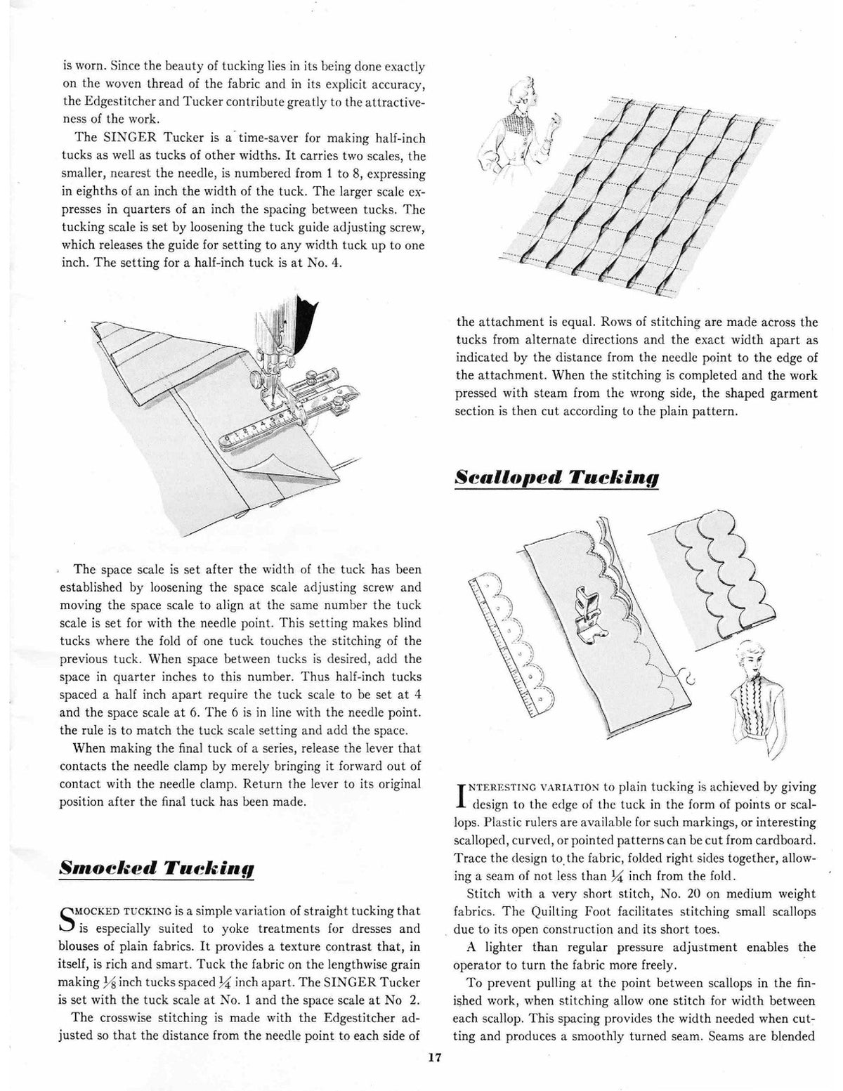 SINGER Sewing Skills Reference & Teacher's Textbook Manual BUNDLE - WIRE BOUND
