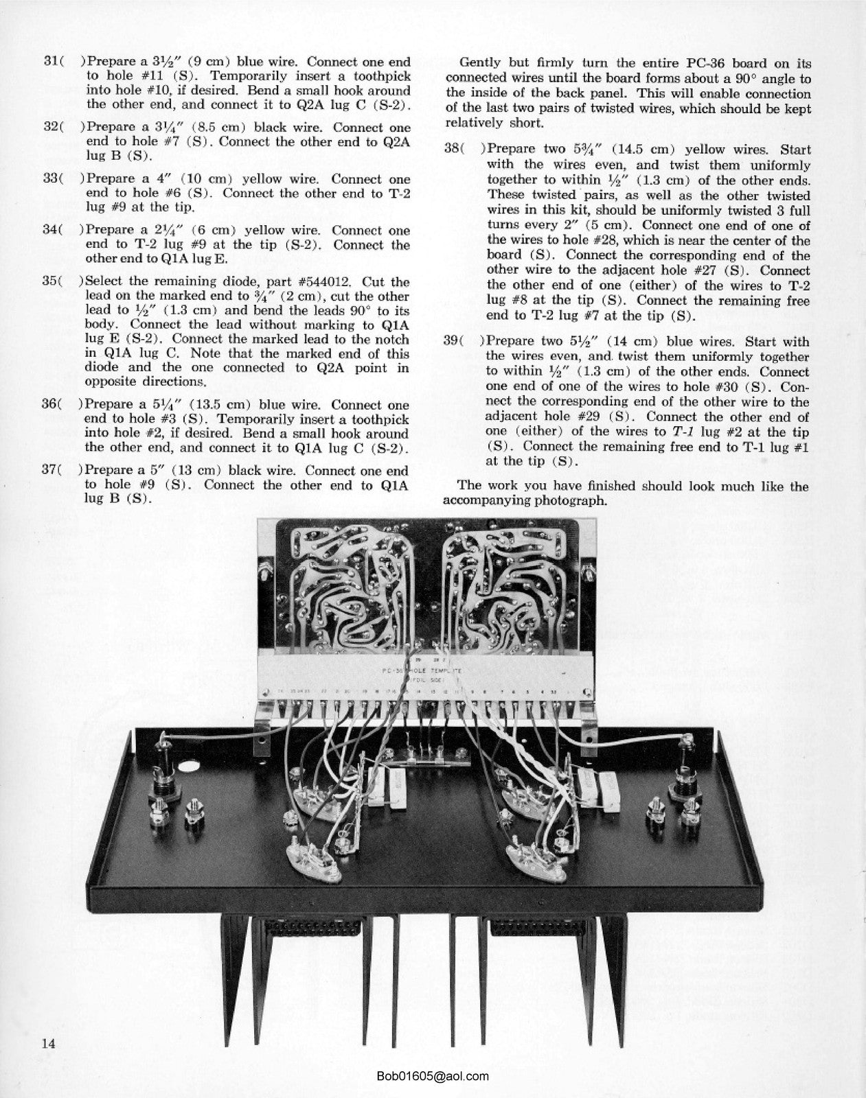 DYNACO STEREO 150 AMPLIFIER OPERATION MANUAL - STEEL WIRE BOUND - TOUGH COVERS