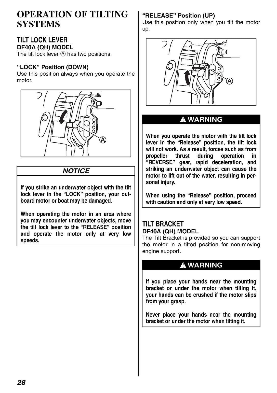SUZUKI DF40A DF50A DF60A Outboard Owners Manual - WIRE BOUND - TOUGH COVERS